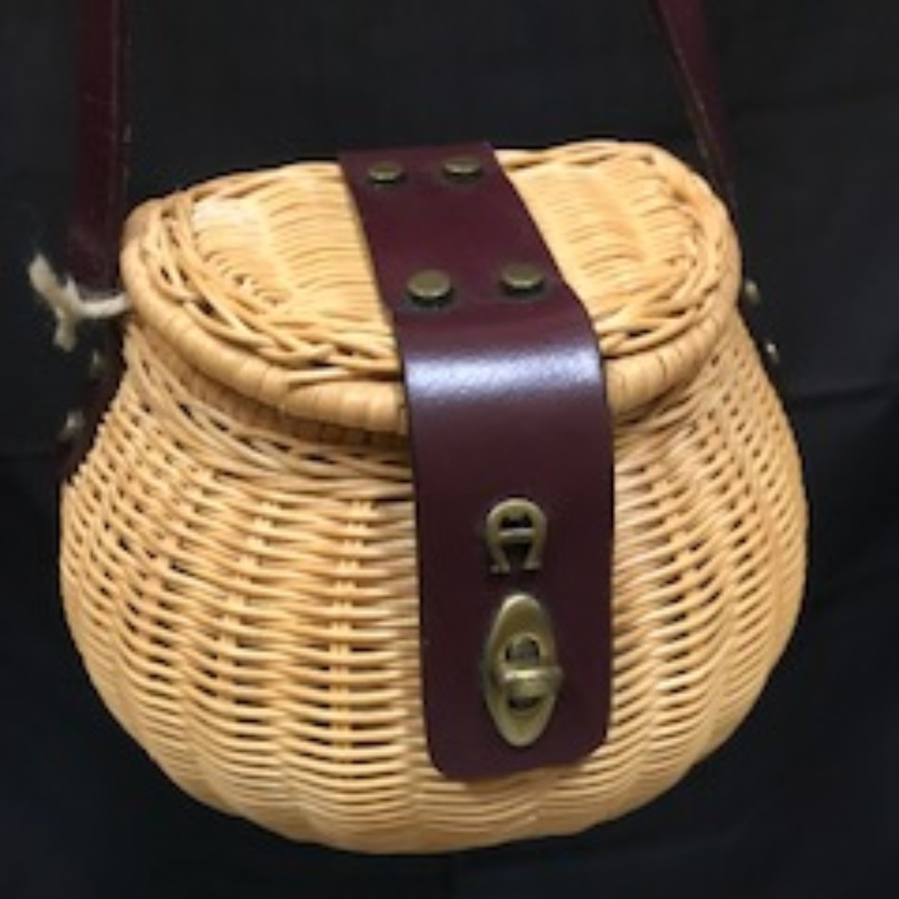 Wicker Box Purse